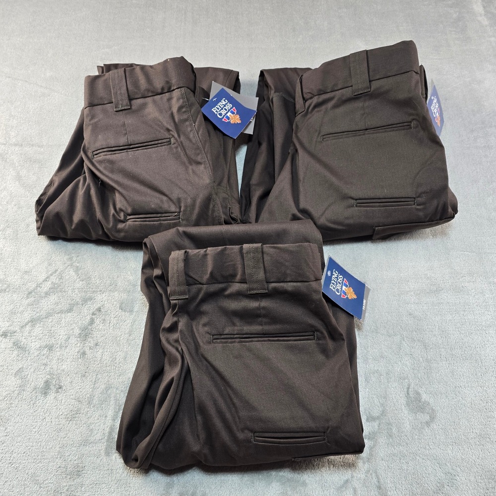 Flying Cross FX STAT Cargo Pants Mens 34 Brown Tactical Ripstop Uniform LOT OF